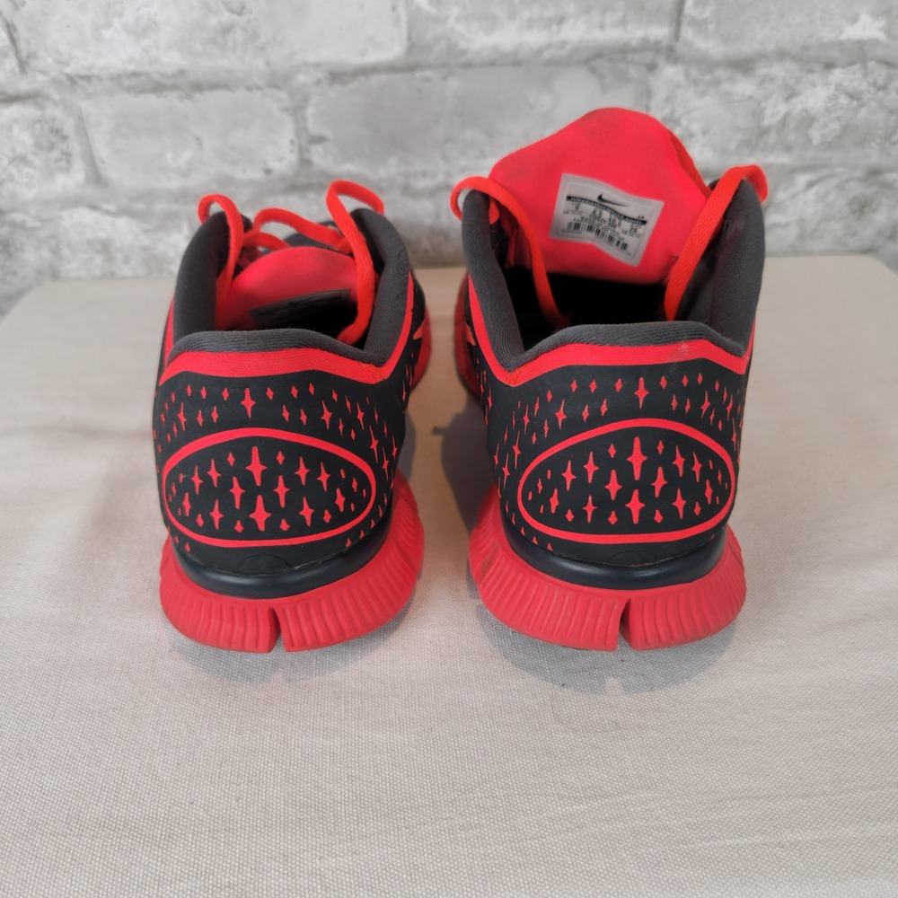 Nike Women's Free Run+3 Grey Crimson 510643-060 Running Sneakers Size 9 - Picture 4 of 7
